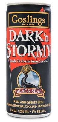 Gosling - DarkN Stormy (4 pack 250ml cans) (4 pack 250ml cans)