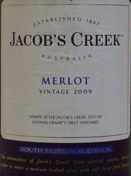 Jacobs Creek - Merlot South Eastern Australia 2021 (750ml) (750ml)