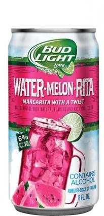 Anheuser-Busch - Bud Light Lime Water-Melon-Rita (12 pack 8oz cans) (12 pack 8oz cans)