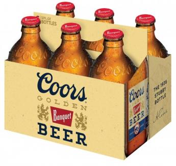 Coors Brewing - Coors Banquet (6 pack 16oz cans) (6 pack 16oz cans)