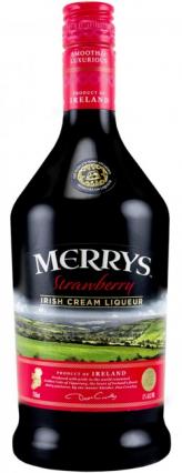 Merrys - Strawberry Irish Cream Liqueur (750ml) (750ml)