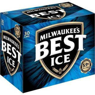 Miller Brewing - Milwaukee's Best Ice (30 pack 12oz cans) (30 pack 12oz cans)