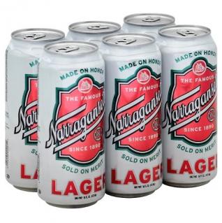 Narragansett Brewing - Narragansett Lager (6 pack 16oz cans) (6 pack 16oz cans)