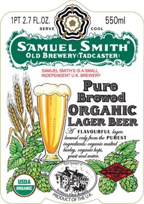 Samuel Smith - Pure Organic Lager (550ml) (550ml)