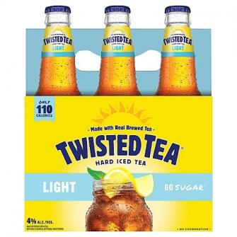 Twisted Tea - Tea Light (6 pack 12oz bottles) (6 pack 12oz bottles)