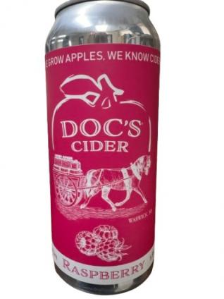 Warwick Valley Winery & Distillery - Docs Draft Raspberry Hard Apple Cider (Framboise) (22oz bottle) (22oz bottle)
