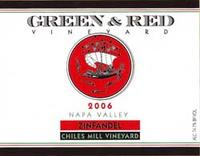 Zinfandel Napa Valley Chiles Mill Vineyard