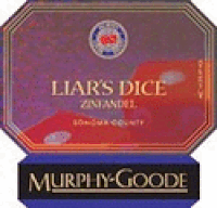 Zinfandel Sonoma County Liar's Dice
