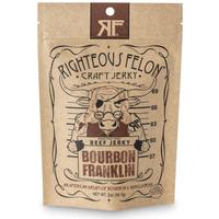 Bourbon Franklin Beef Jerky 2oz