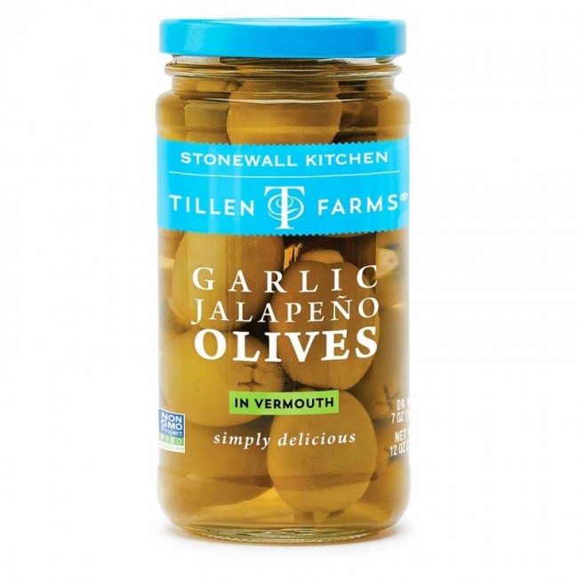 Garlic Jalapeno Olives