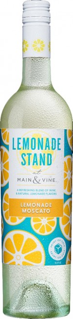 Lemonade Stand at Main and Vine Lemonade Moscato
