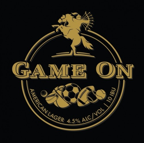 Game On American Lager 4pk