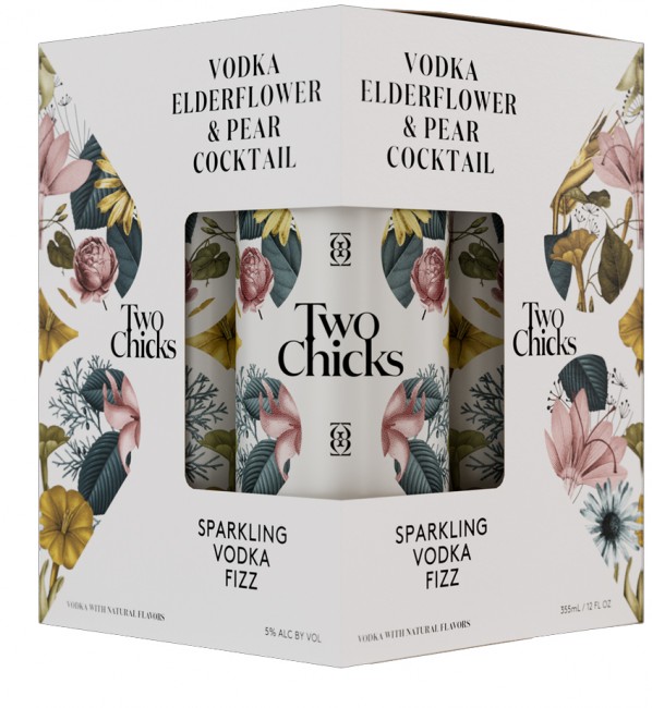 Vodka Fizz Sparkling Vodka, Pear & Elderflower Cocktail