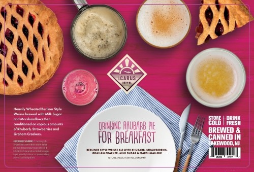 Drinking Rhubarb Pie for Breakfast