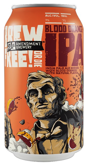 Blood Orange Brew Free! or Die