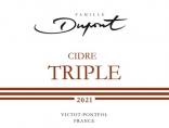 Domaine Dupont - Etienne Dupont Cidre Triple 2012