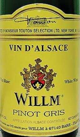Alsace Willm - Pinot Gris Alsace 2023 (750ml) (750ml)