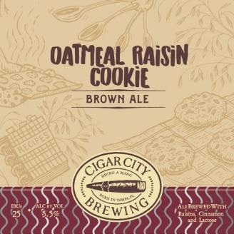 Cigar City Brewing - Oatmeal Raisin Cookie (4 pack 12oz cans) (4 pack 12oz cans)
