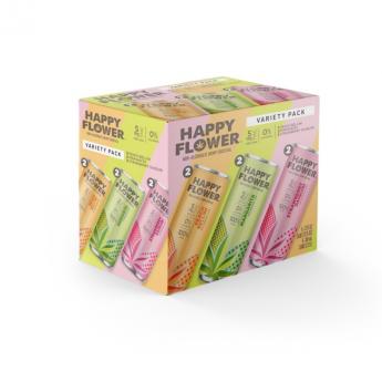 Happy Flower - Thc Cocktail Variety 5mg 6pk Can (6 pack 12oz cans) (6 pack 12oz cans)