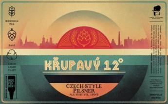 Twin Elephant Brewing - Křupav� 12� (4 pack 16oz cans) (4 pack 16oz cans)