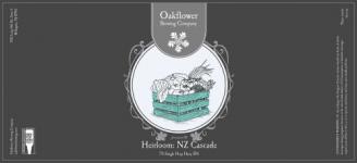 Oakflower Brewing - Heirloom: NZ Cascade (4 pack 12oz cans) (4 pack 12oz cans)