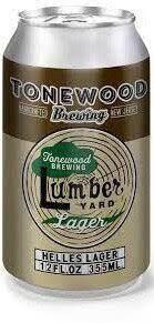 Tonewood Brewing - Lumberyard Lager (12 pack 12oz cans) (12 pack 12oz cans)