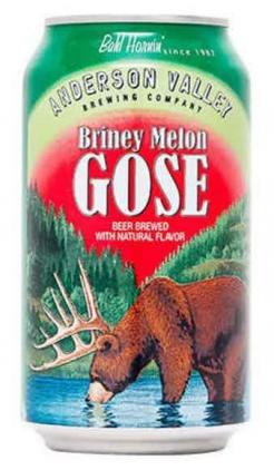 Anderson Valley Brewing - Briney Melon Gose (6 pack 12oz cans) (6 pack 12oz cans)
