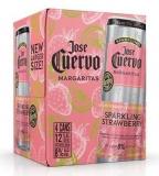 Jose Cuervo - Sparkling Strawberry Margarita (4 pack 12oz cans)