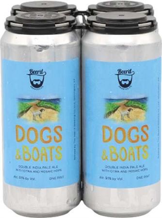Beer'd Brewing - Dogs & Boats (4 pack 16oz cans) (4 pack 16oz cans)