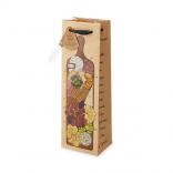 Cakewalk - Charcuterie Board Kraft Single Bottle Wine Bag 0