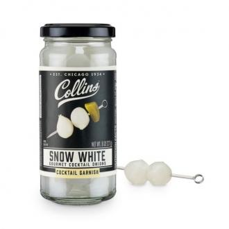 Collins - Snow White Cocktail Onions (8oz bottle)