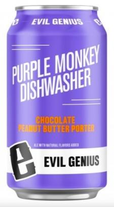 Evil Genius Beer - Purple Monkey Dishwasher (6 pack 12oz cans) (6 pack 12oz cans)