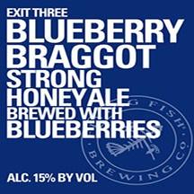 Flying Fish Brewing - Exit 3 - Blueberry Braggot (4 pack 12oz bottles) (4 pack 12oz bottles)