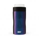 Host - Stay-Chill Slim Can Cooler In Galaxy Black 0