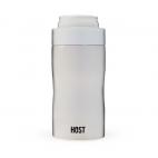 Host - Stay-Chill Slim Can Cooler in Pearl White 0