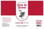 Icarus Brewing - Let's Be Franc 0 (415)