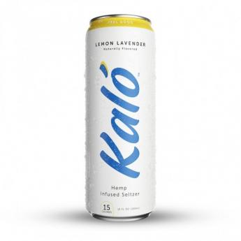Kalo - Hemp Seltzer Lemon Lavender (4 pack 12oz cans) (4 pack 12oz cans)