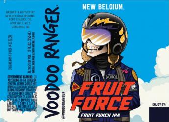 New Belgium Brewing - Voodoo Ranger Fruit Force IPA (6 pack 12oz cans) (6 pack 12oz cans)