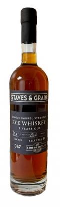 Staves & Grain - 7 Year Rye Private Barrel Pick (750ml) (750ml)