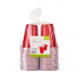 True - Red Plastic Party Cups 16 oz (100 pack) 0