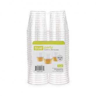 True - Party: Plastic 1oz Shot Glasses (Set of 50)