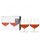 Viski - Crystal Wingback Brandy Glasses 0