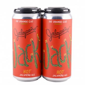Fat Orange Cat - Jalapeno Jack Hot (4 pack 16oz cans) (4 pack 16oz cans)