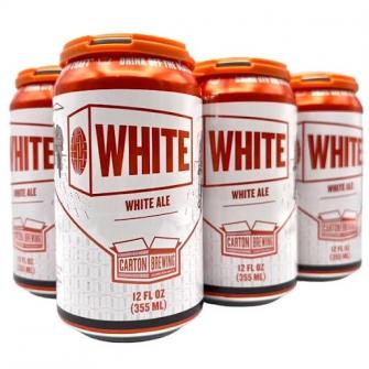 Carton Brewing - White (6 pack 12oz cans) (6 pack 12oz cans)