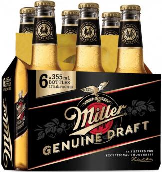 Miller Brewing - Miller Genuine Draft (6 pack 12oz bottles) (6 pack 12oz bottles)