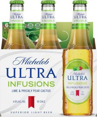 Anheuser-Busch - Michelob Ultra Infusions Lime & Prickly Pear Cactus (6 pack 12oz bottles) (6 pack 12oz bottles)