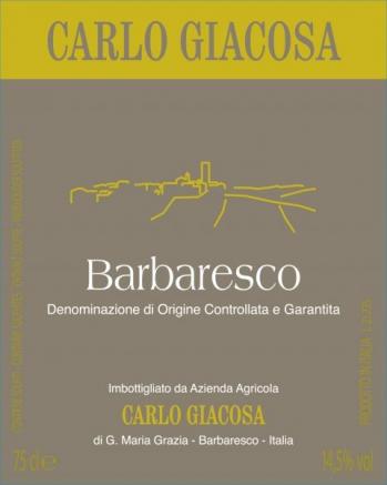 Carlo Giacosa - Barbaresco 2020 (750ml) (750ml)