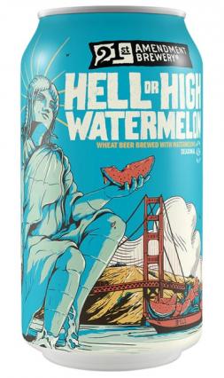 21st Amendment Brewery - Hell or High Watermelon (15 pack 12oz cans) (15 pack 12oz cans)