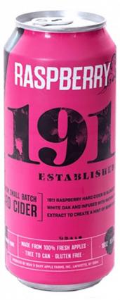 Beak & Skiff Apple Orchards - 1911 Raspberry Cider (4 pack 16oz cans) (4 pack 16oz cans)