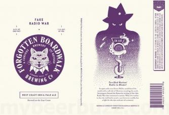 Forgotten Boardwalk - Imperial Fake Radio War (4 pack 16oz cans) (4 pack 16oz cans)